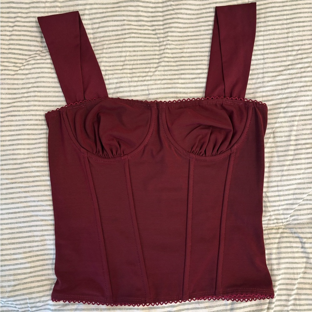 Edikted Marcella corset top